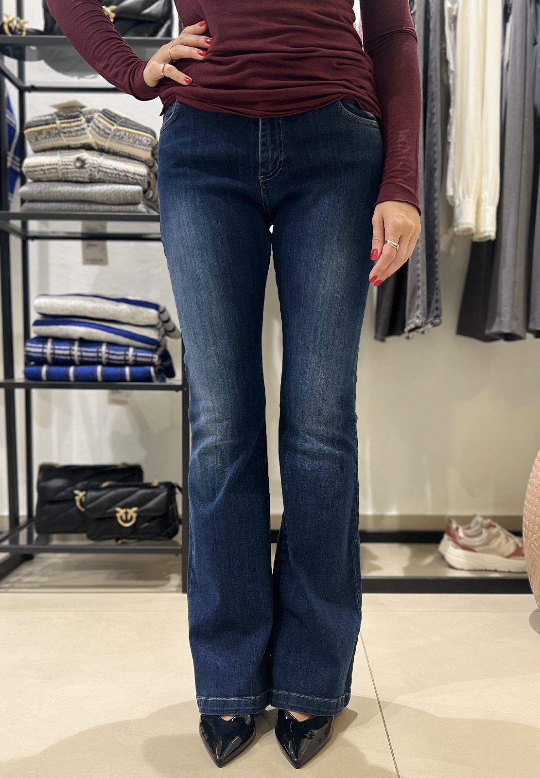 MOTEL DENIM FLARE
