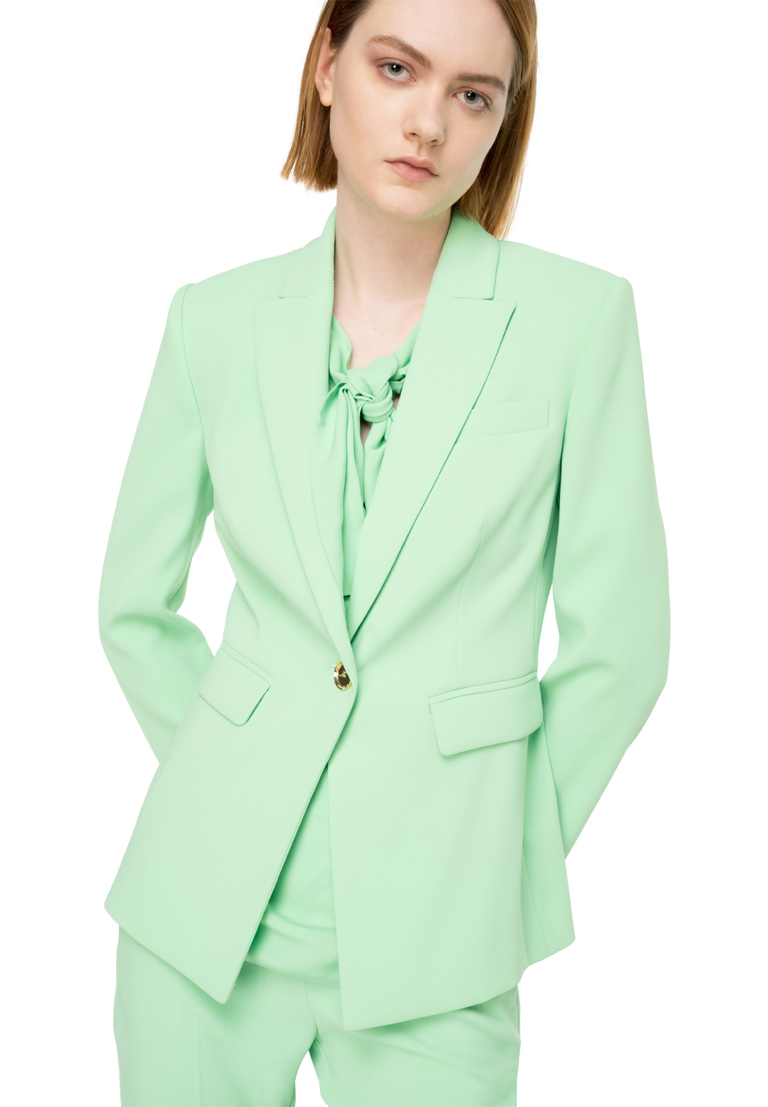 PINKO GIACCA MONOPETTO STRETCH