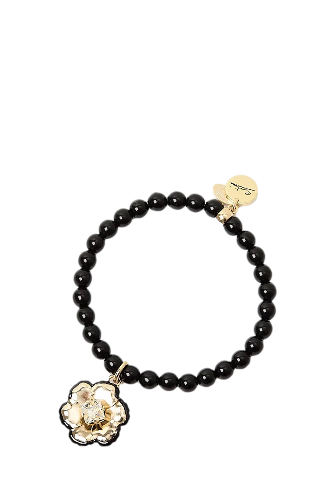 SODINI BRACCIALE ELASTICO FIORE PENDENTE LA DAME