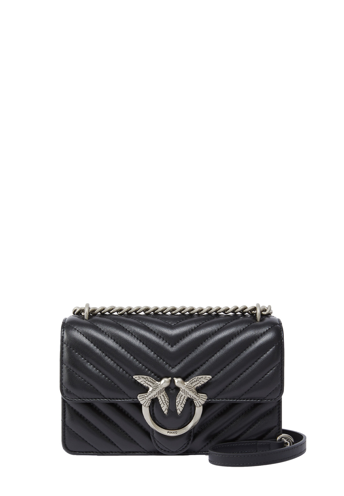 PINKO BORSA LOVE ONE MINI CHEVRON