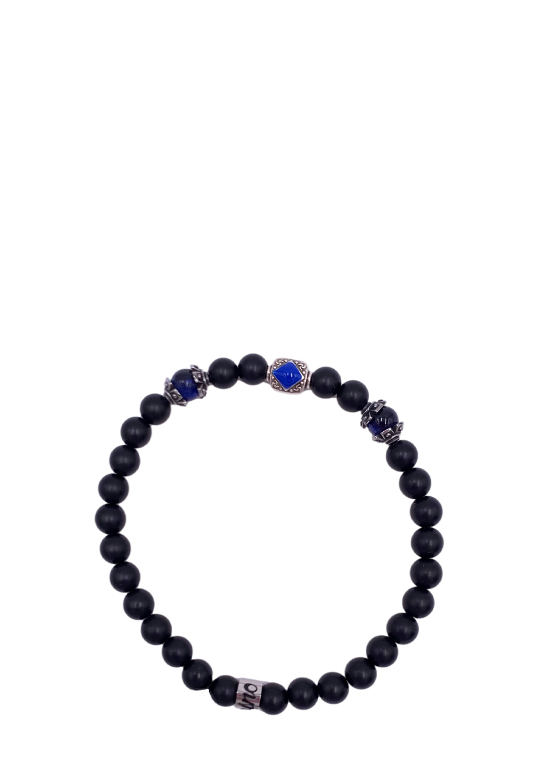 MANCINO BRACCIALE ELASTICO PIETRE NATURALI 6MM