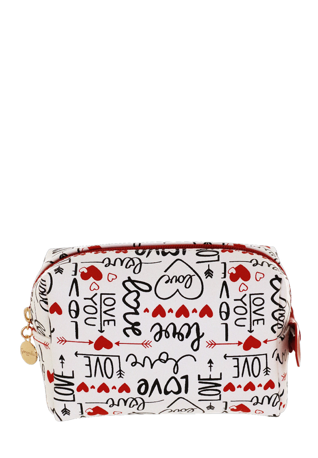 CAMOMILLA NECESSAIRE M LOVE BIANCO