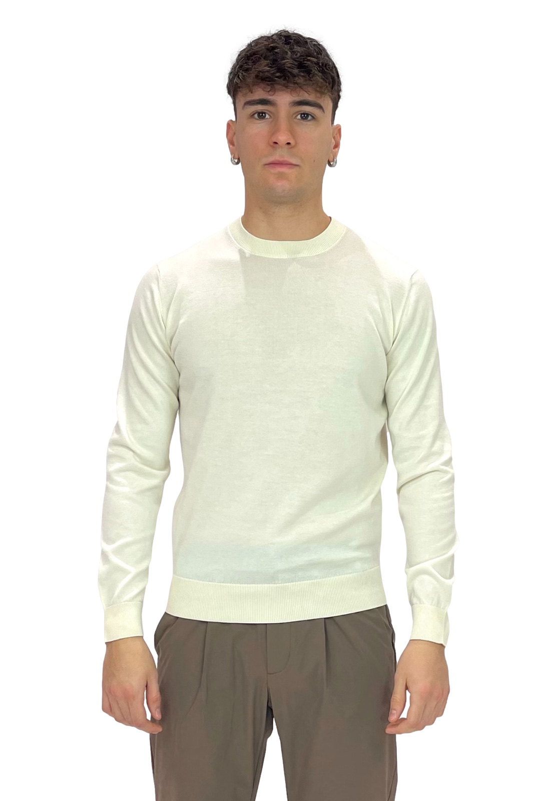 FILIPPO DE LAURENTIIS GIROCOLLO 100% COTONE