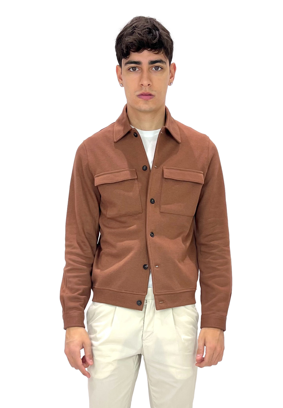 FILIPPO DE LAURENTIIS BLUSOTTO COLLO CAMICIA