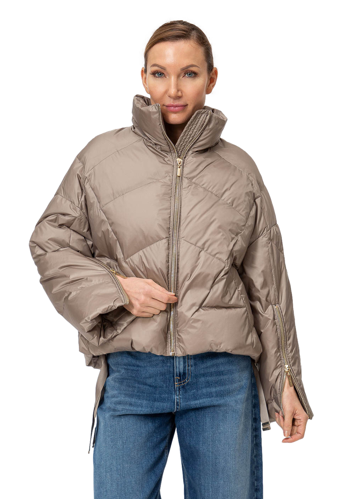 TWINSET PIUMINO CORTO