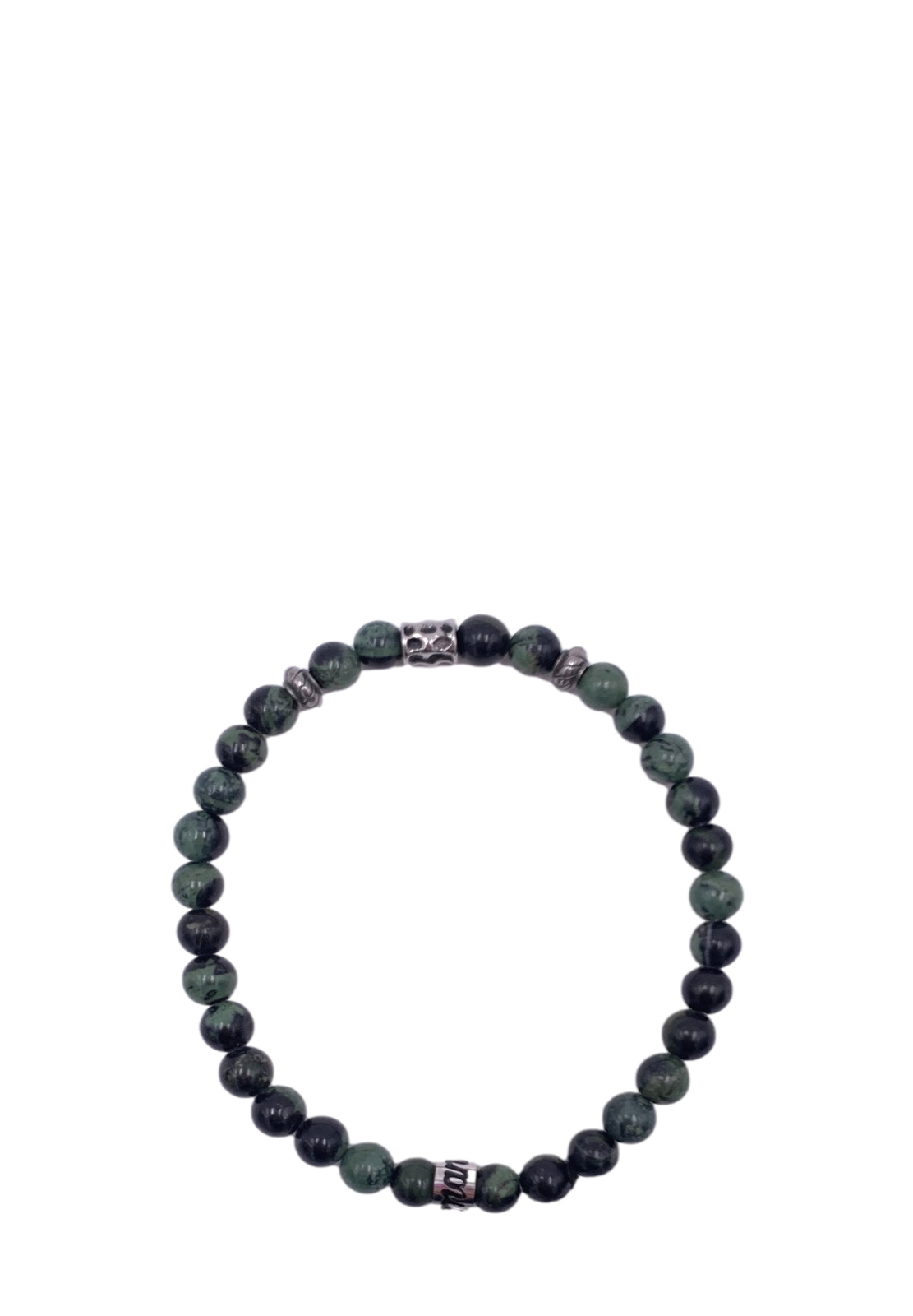 MANCINO BRACCIALE ELASTICO PIETRE NATURALI 6MM