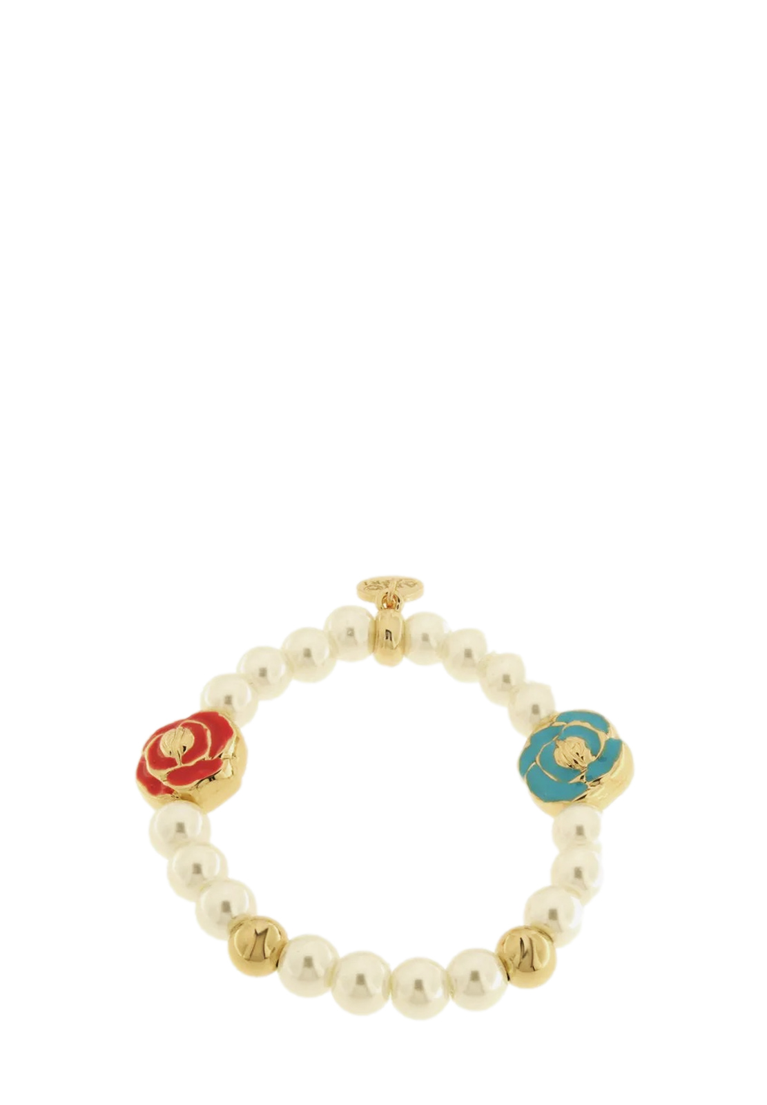 AMO CAPRI BRACCIALE PERLE E FIORI
