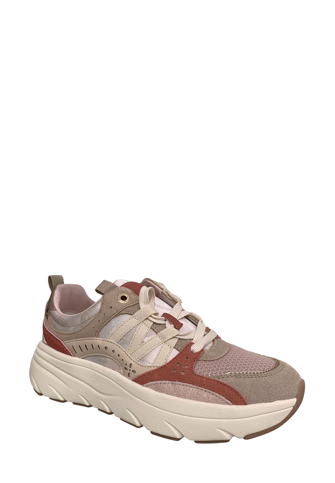 TWINSET SNEAKERS RUNNING IN PELLE