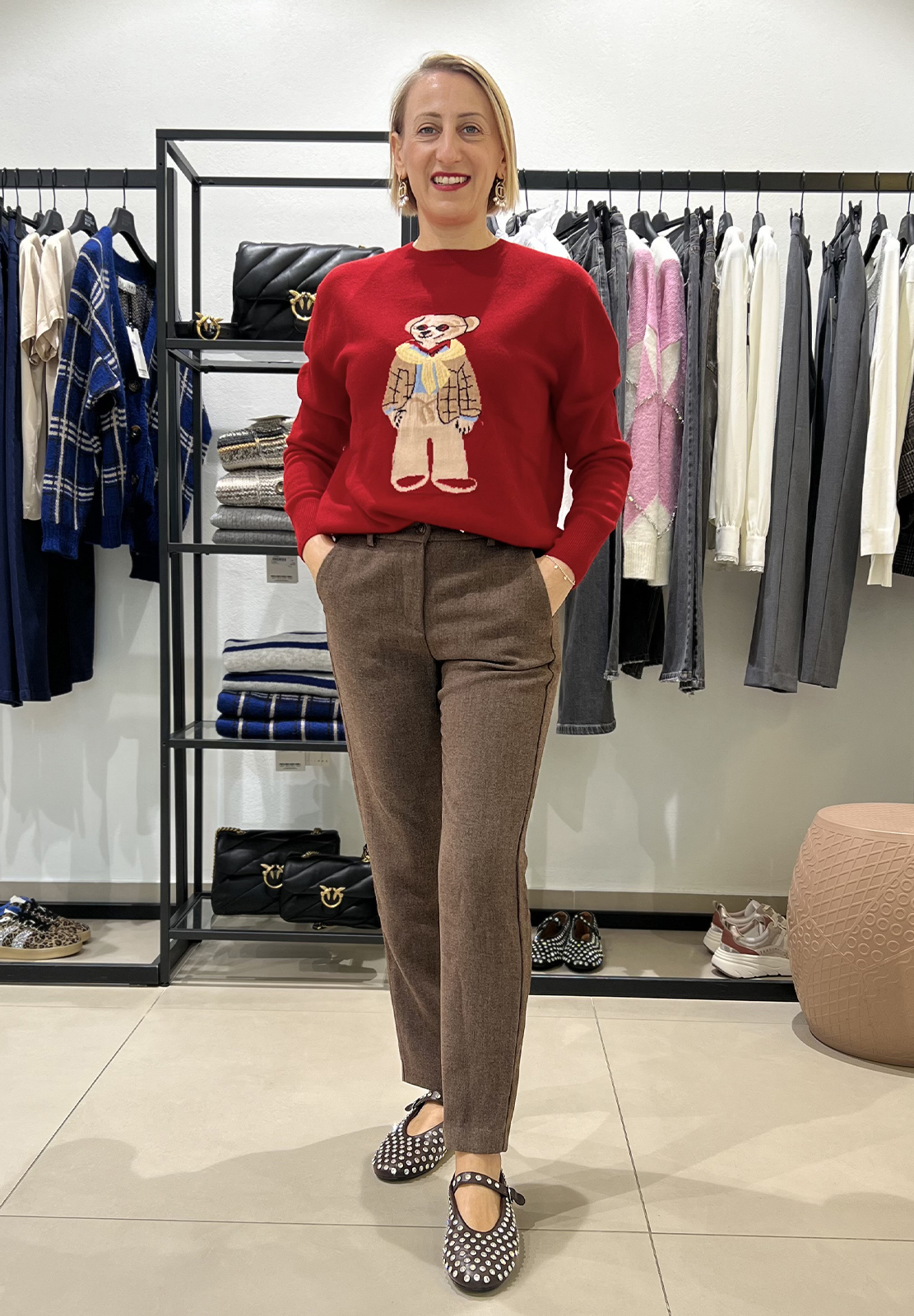 MOTEL MAGLIA CON ORSO