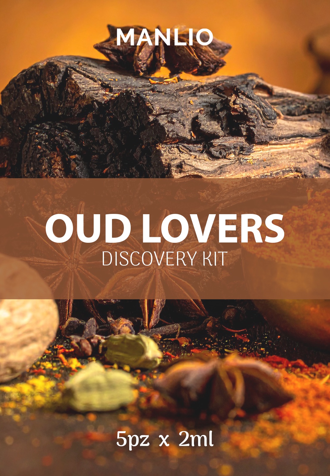 MANLIO DISCOVERY KIT OUD LOVERS - 5 FIALE