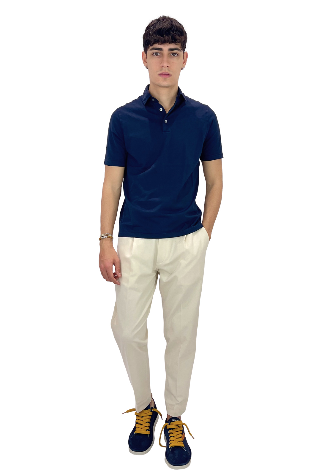 FILIPPO DE LAURENTIIS POLO MANICA CORTA