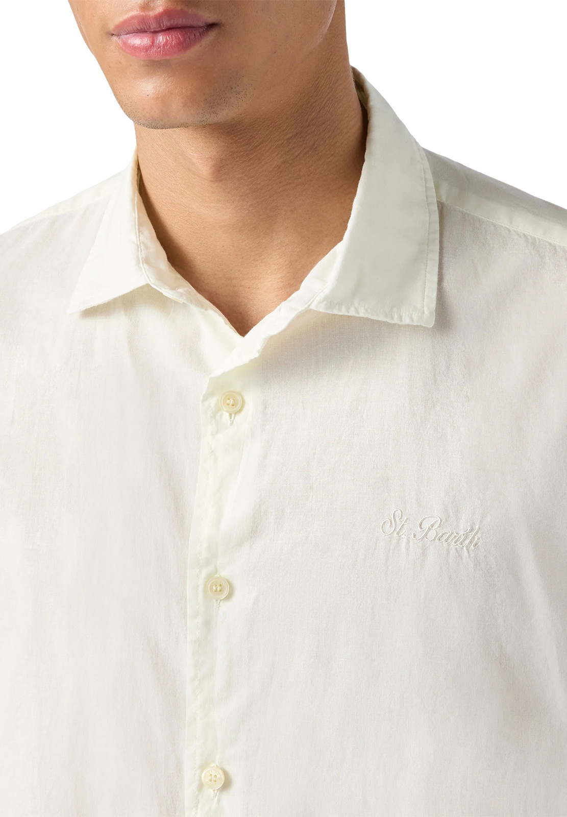 SAINT BARTH CAMICIA IN MUSSOLA DI COTONE