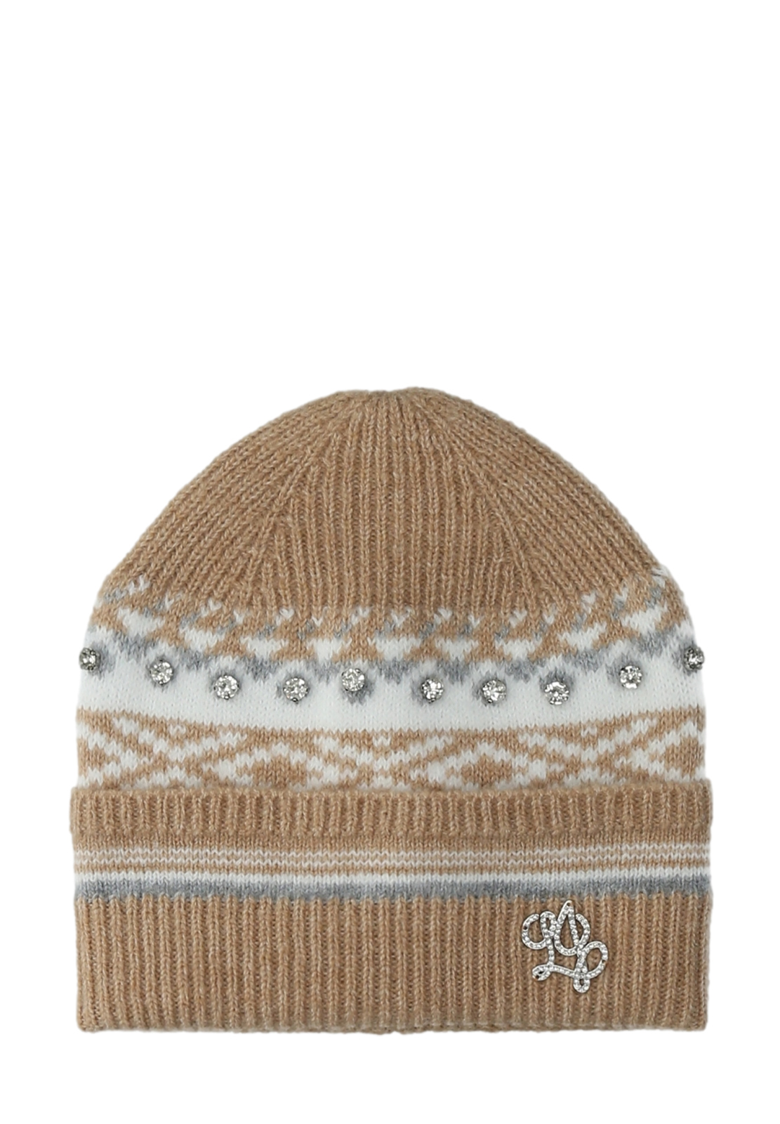 LIU JO CAPPELLO JACQUARD CON CRISTALLI