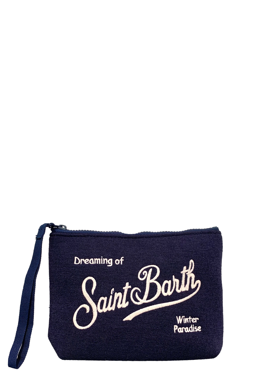 SAINT BARTH POCHETTE ALINE WOOL