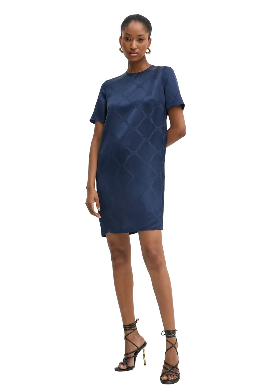 TWINSET ABITO EFFETTO SETA