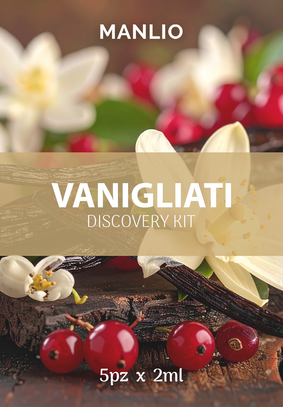 MANLIO DISCOVERY KIT VANIGLIATI - 5 FIALE