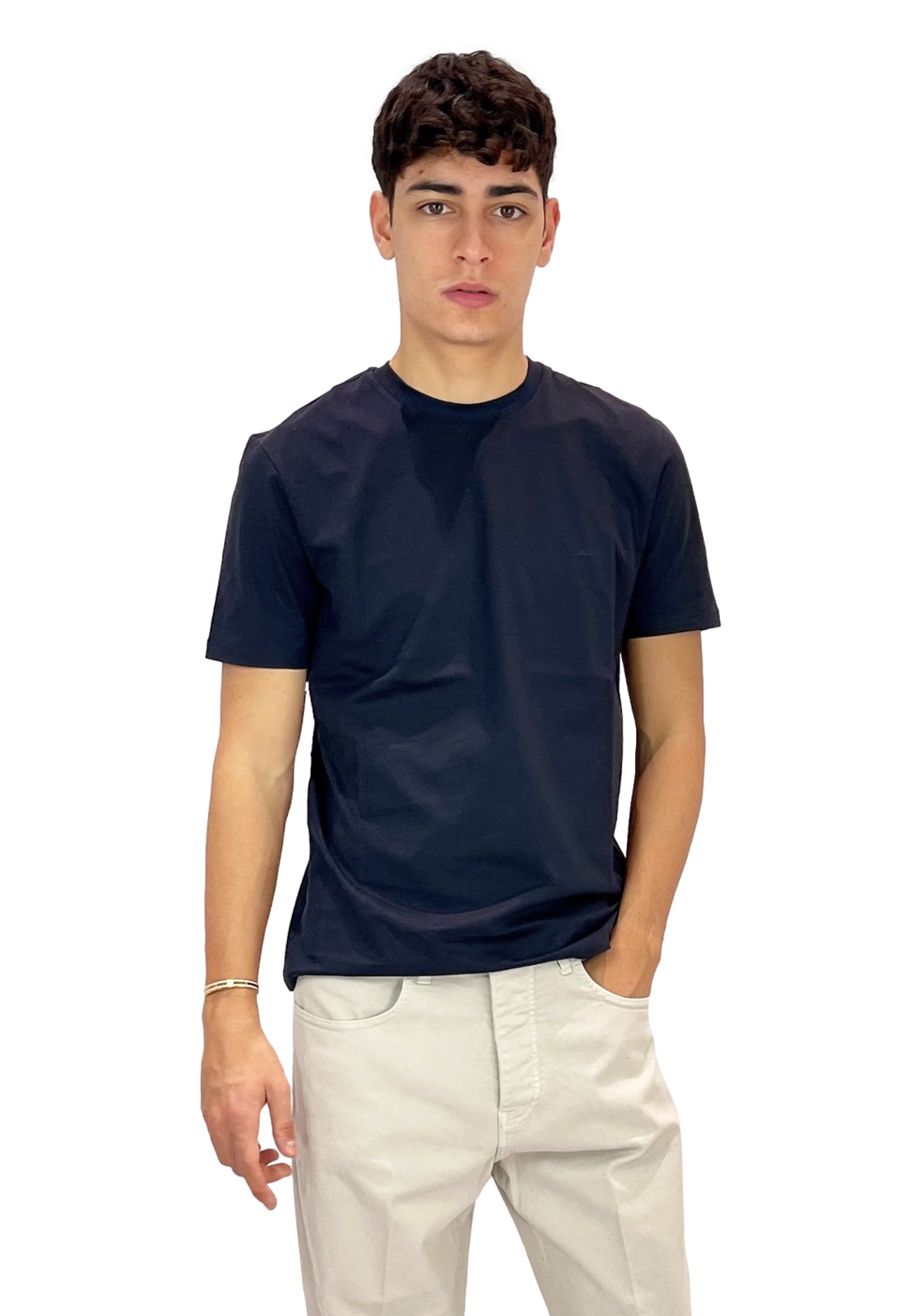 LIU JO T SHIRT GIRO MC NEWMERCER