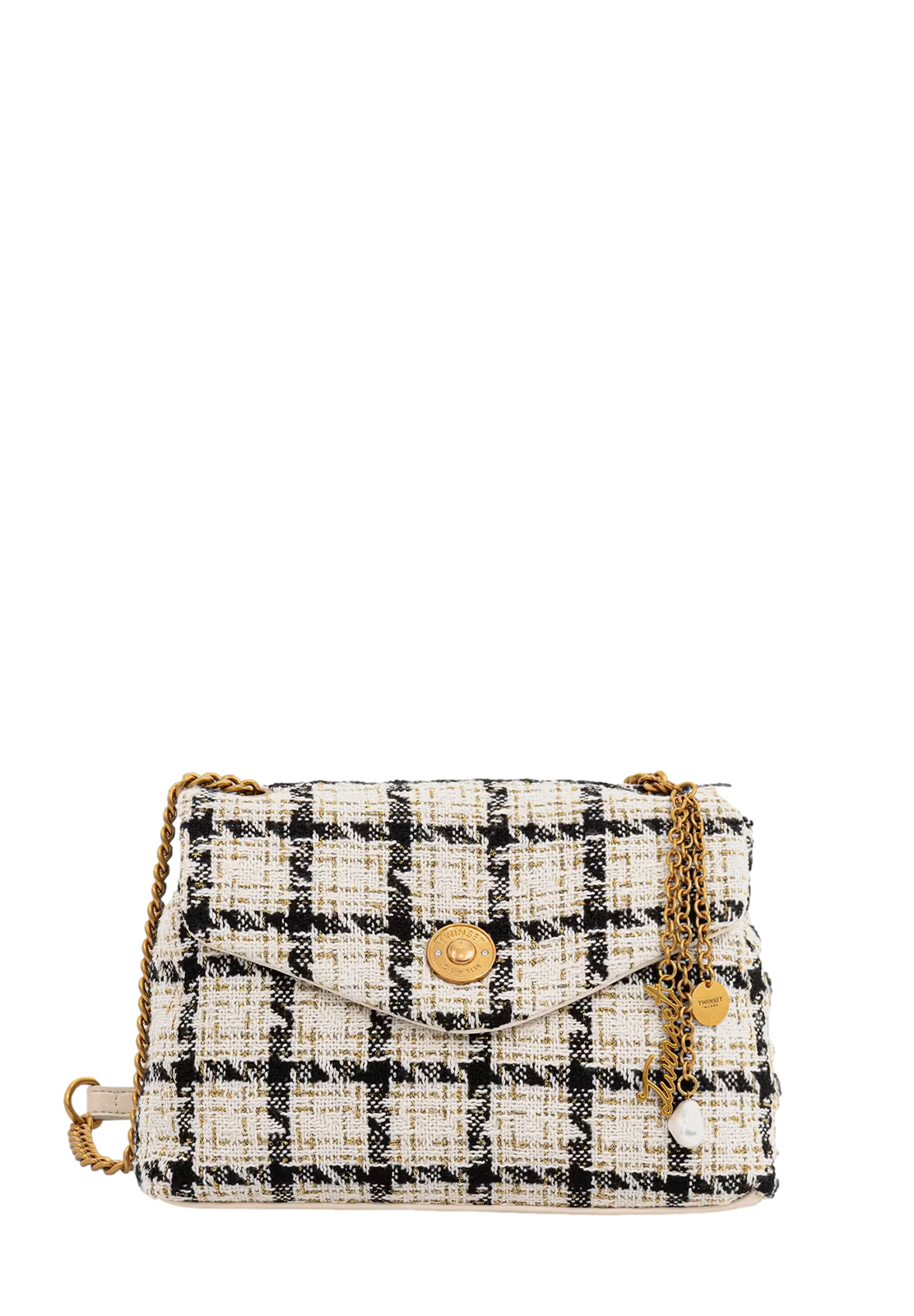 TWINSET BORSA BOUCLE' CHECK