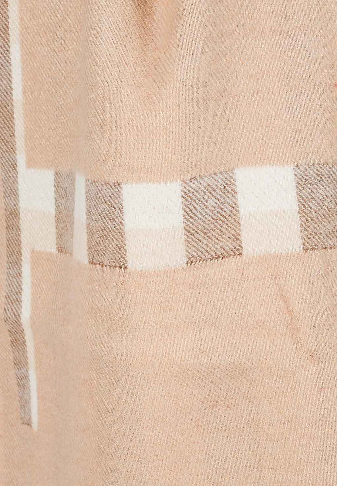 TWINSET SCIARPA DOUBLE FACE CHECK E LOGO