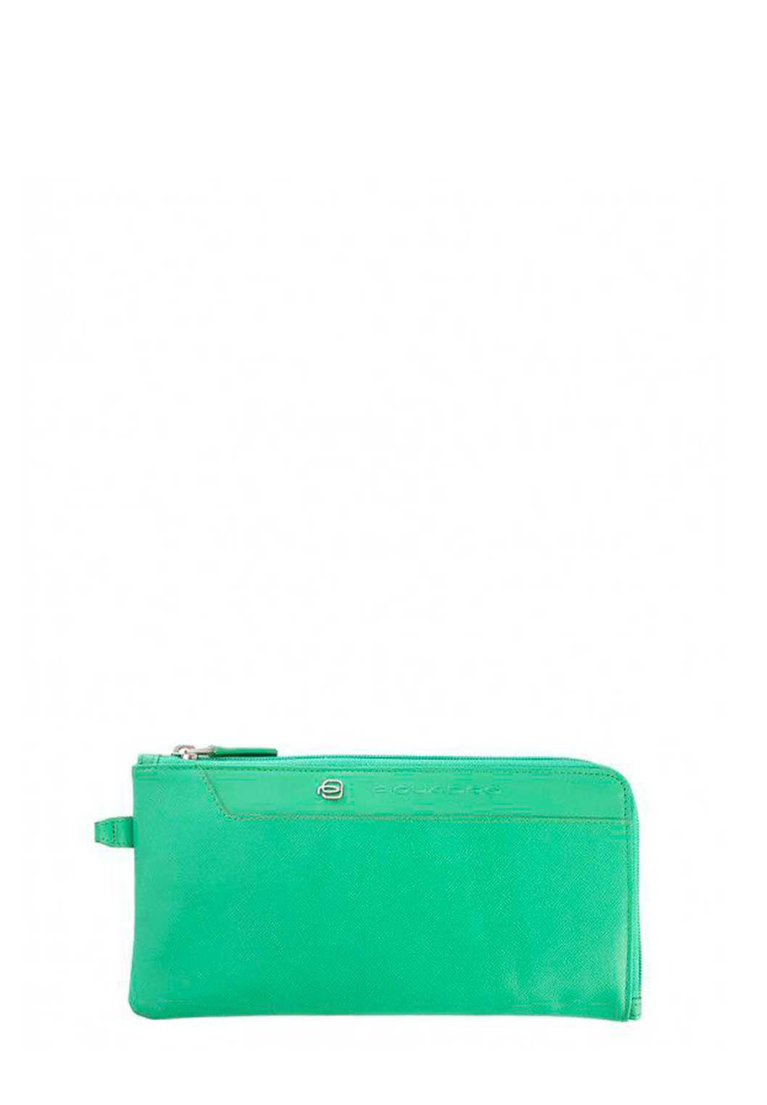 PIQUADRO POCHETTE PELLE CRAYON