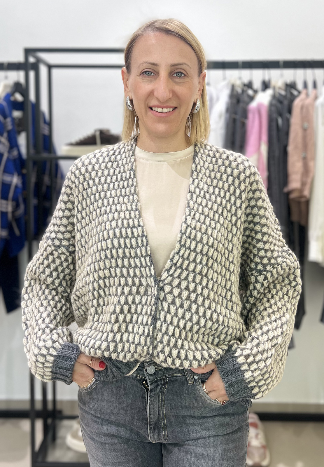 HAVEONE CARDIGAN BUBBLE
