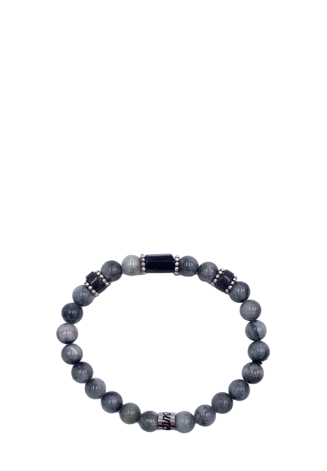 MANCINO BRACCIALE ELASTICO CON PIETRE NATURALI 8MM