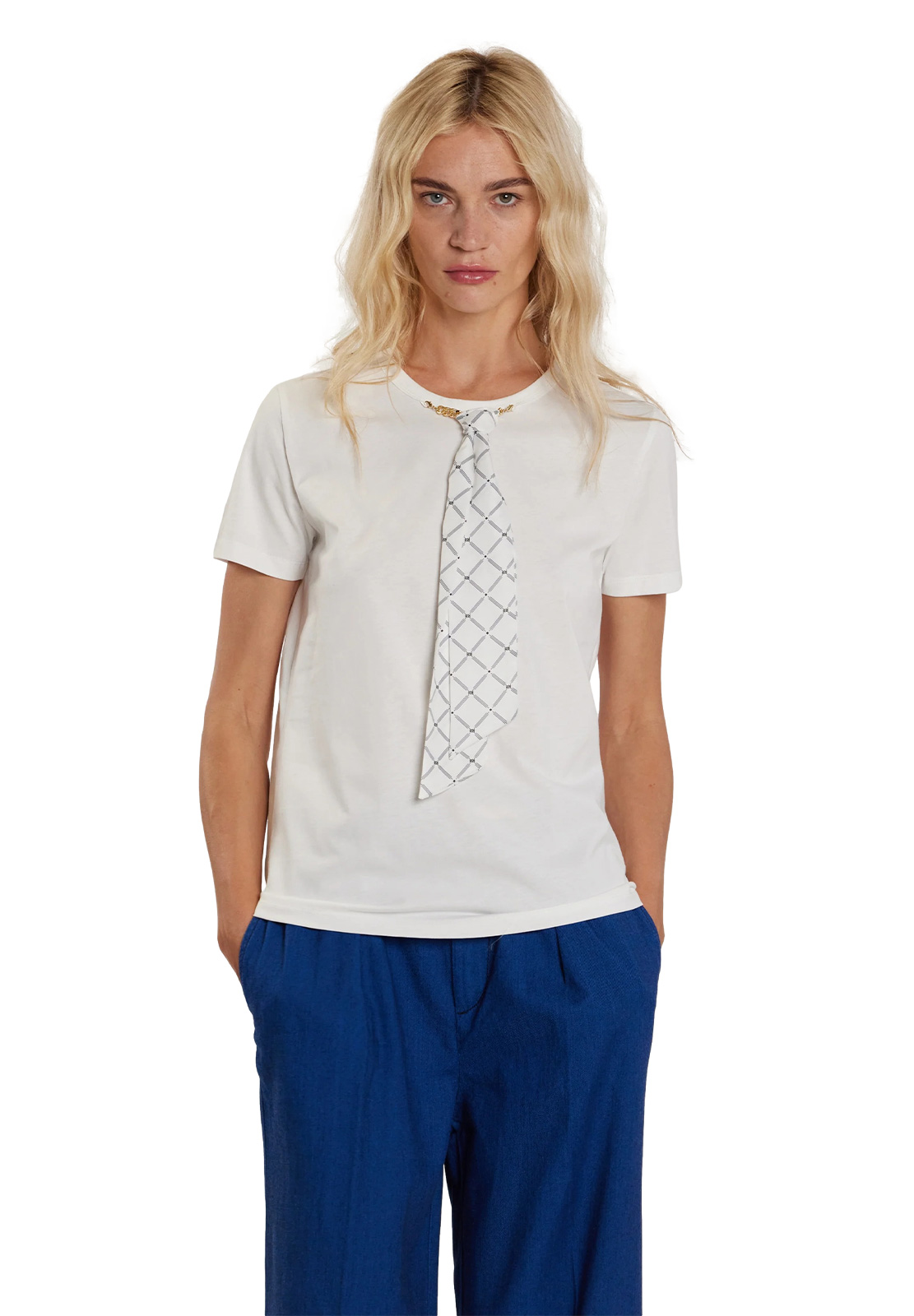 RELISH T-SHIRT ANDRE CON CRAVATTA