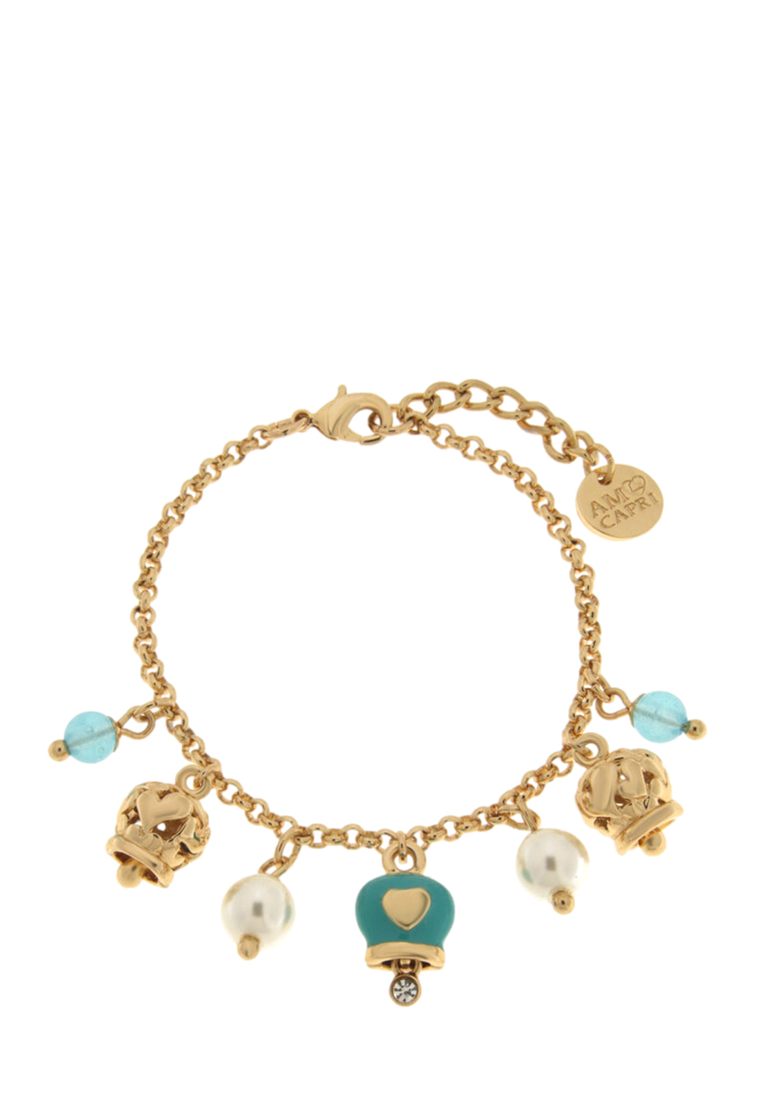AMO CAPRI BRACCIALE CAMPANE PENDENTI