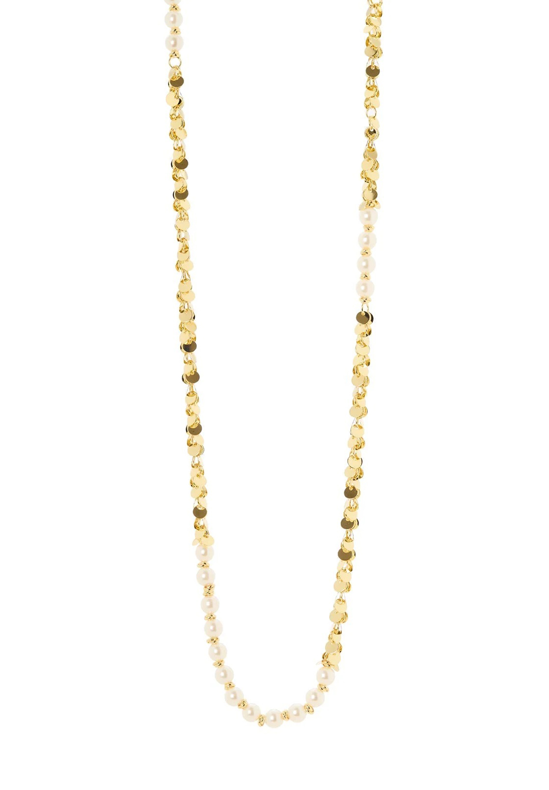 SODINI COLLANA LUNGA PERLE E PAILLETTES EVE