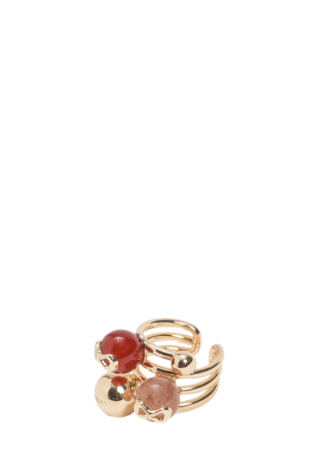 TWINSET ANELLO PIETRE MULTICOLOR