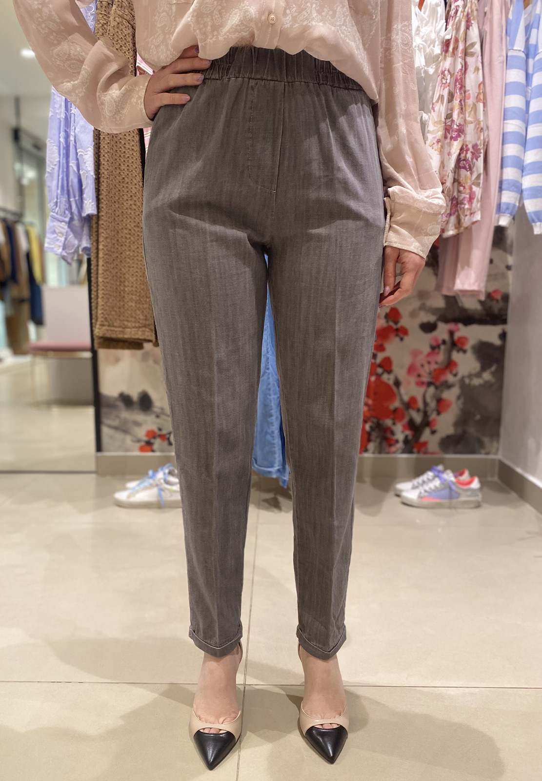 HAVEONE PANTALONE SIGARETTA