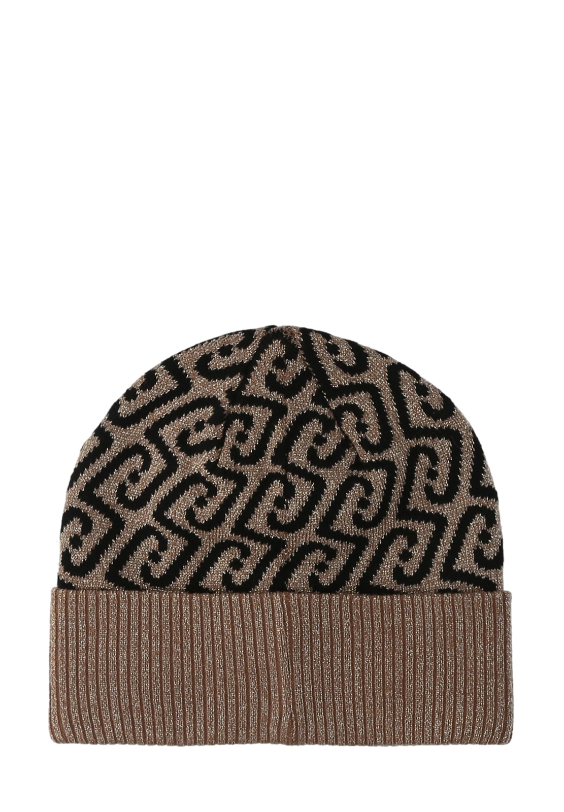 LIU JO CAPPELLO LOGO JACQUARD E LUREX