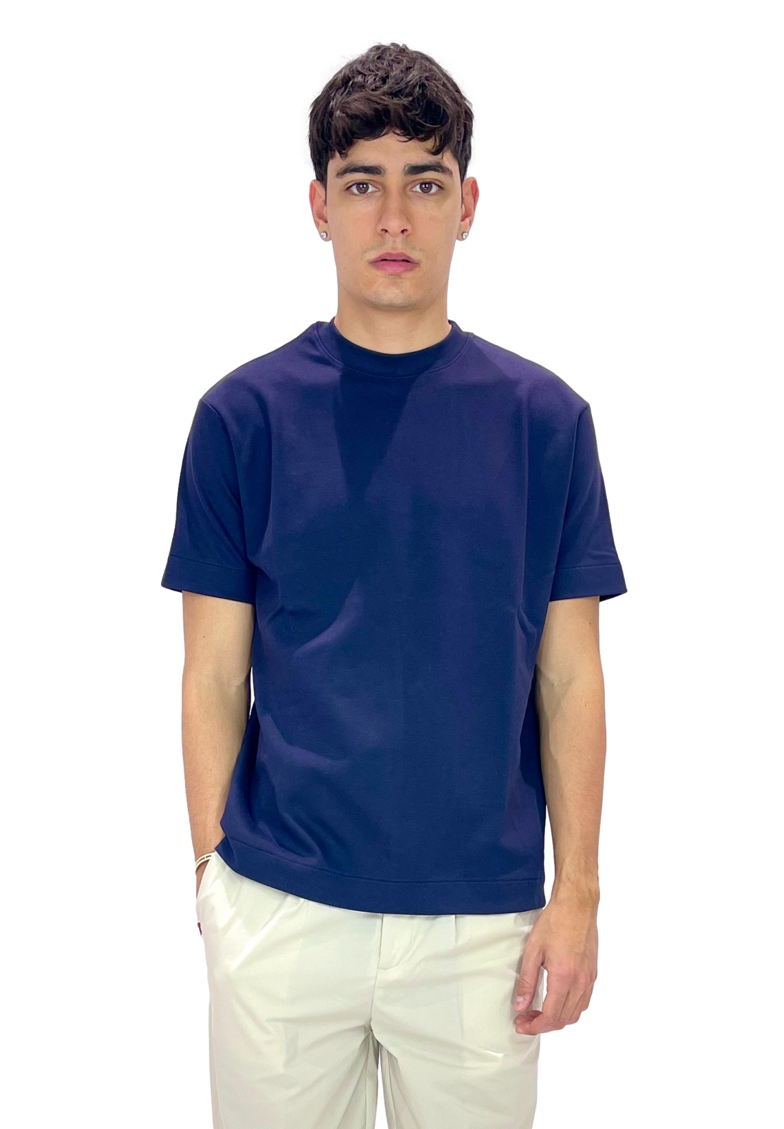 BERNA T-SHIRT INTERLOCK 100% COTONE