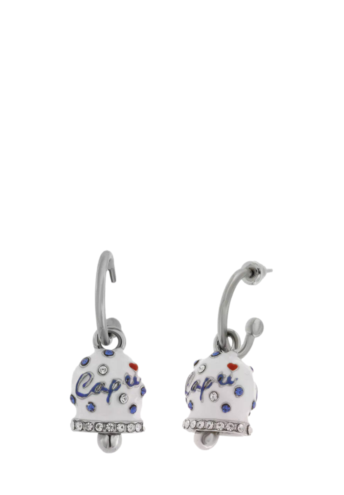 AMO CAPRI PENDENTI CAMPANELLA A POIS