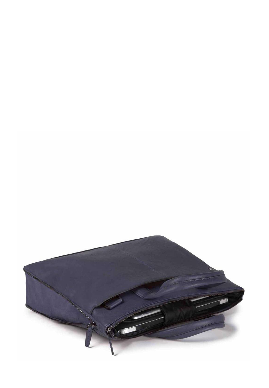 PIQUADRO BLACK SQUARE CARTELLA IN PELLE