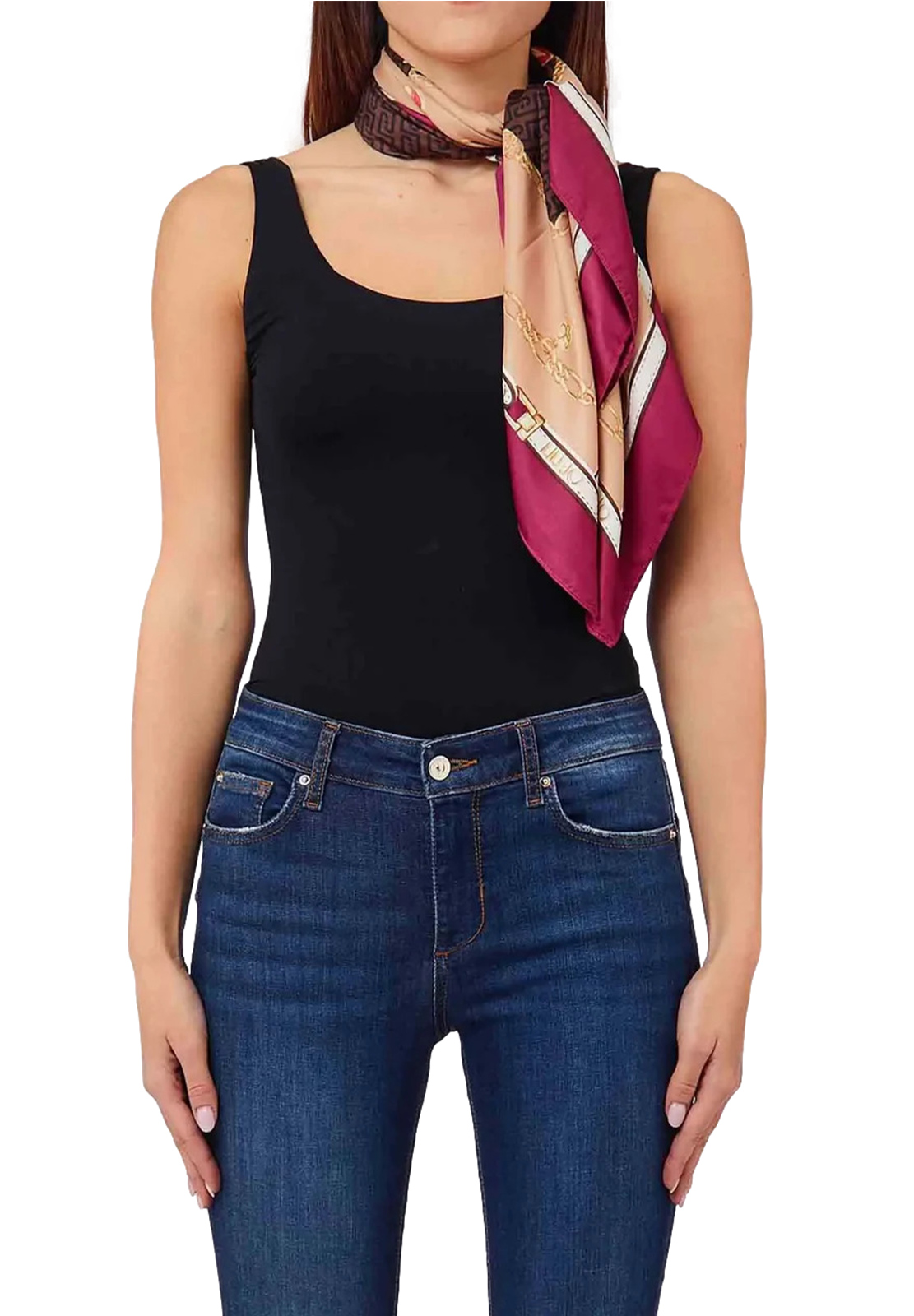 LIU JO FOULARD MIX PRINT