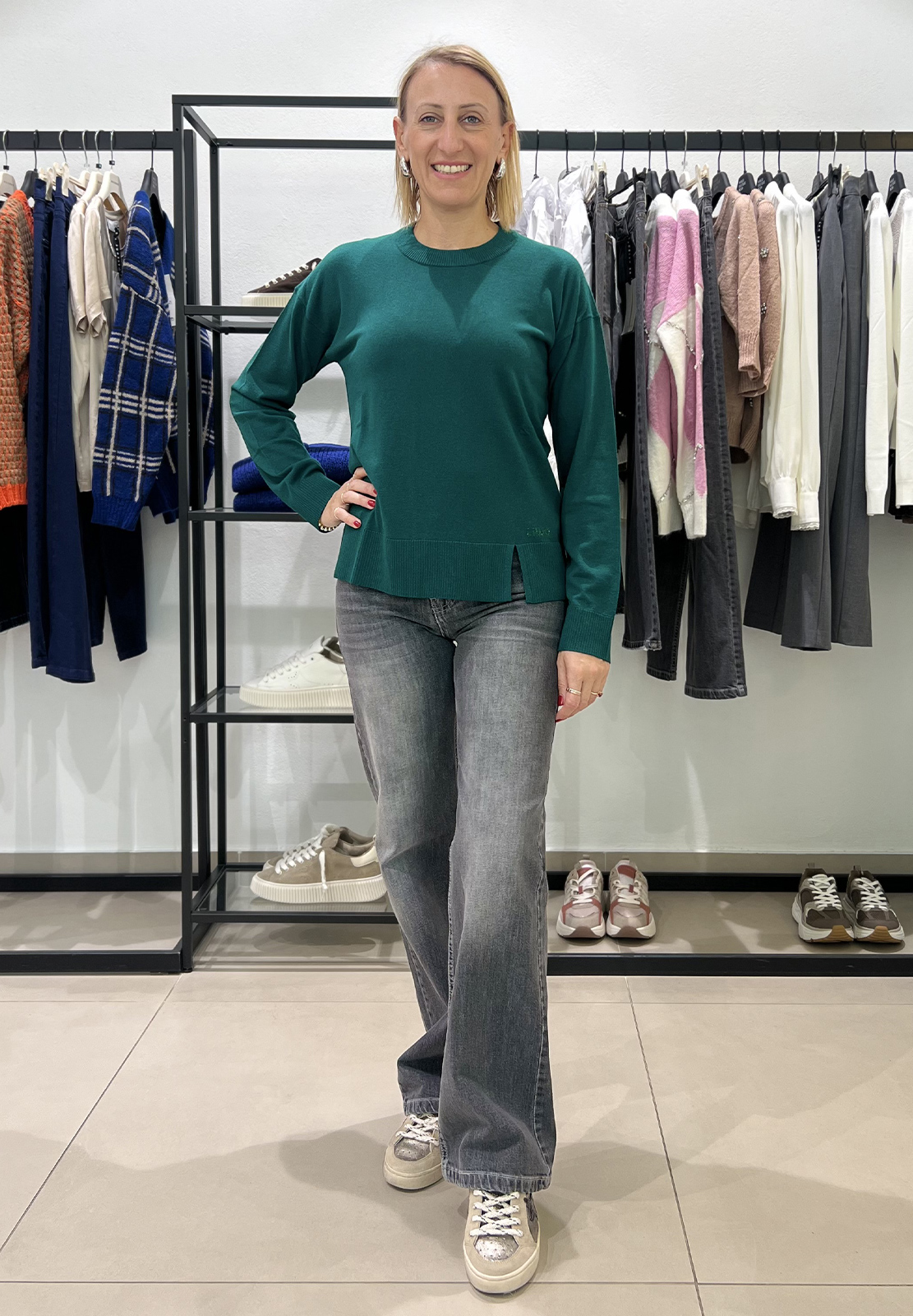 LIU JO MAGLIA GIROCOLLO