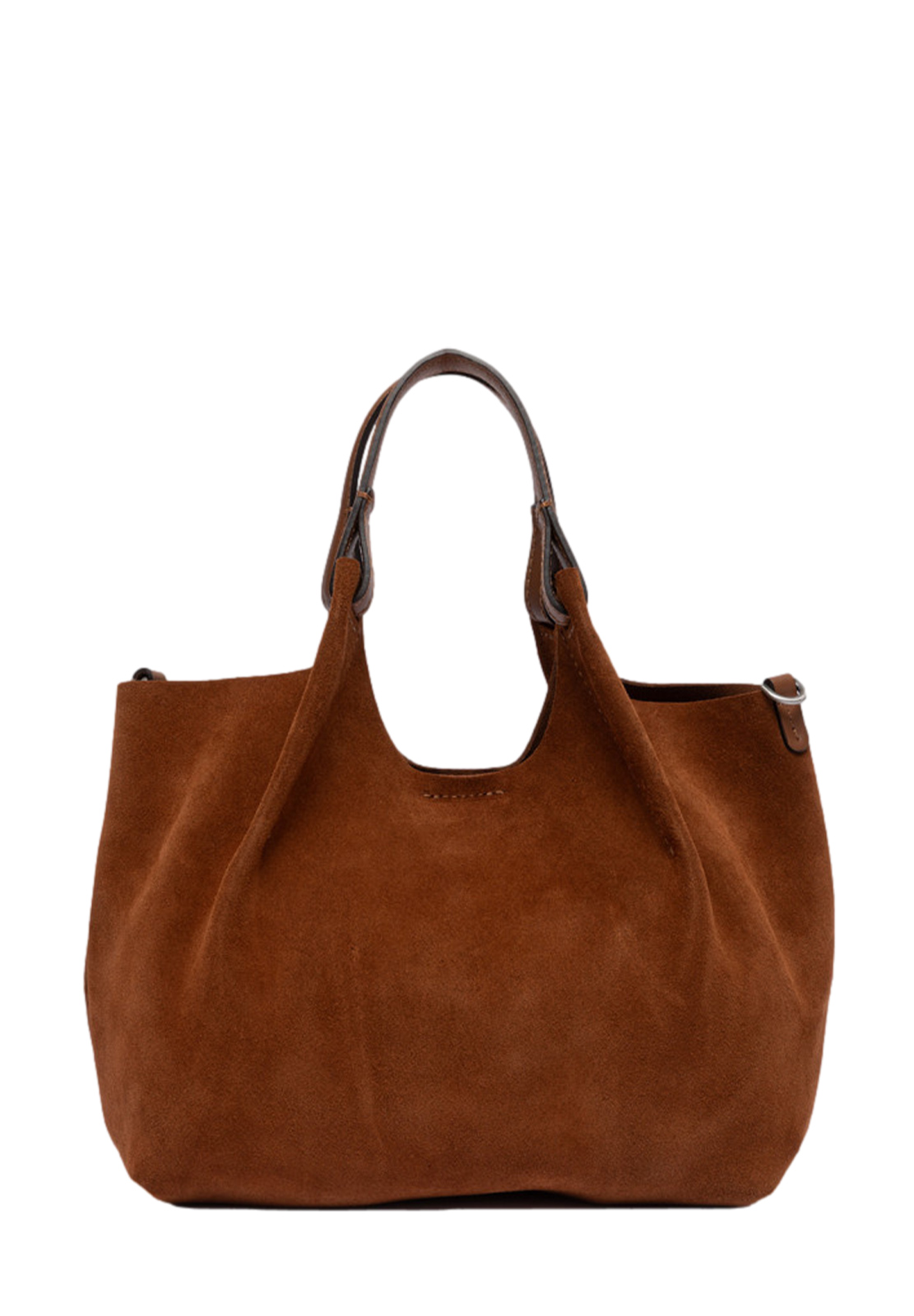 GIANNI CHIARINI BORSA DUA CAMOSCIO