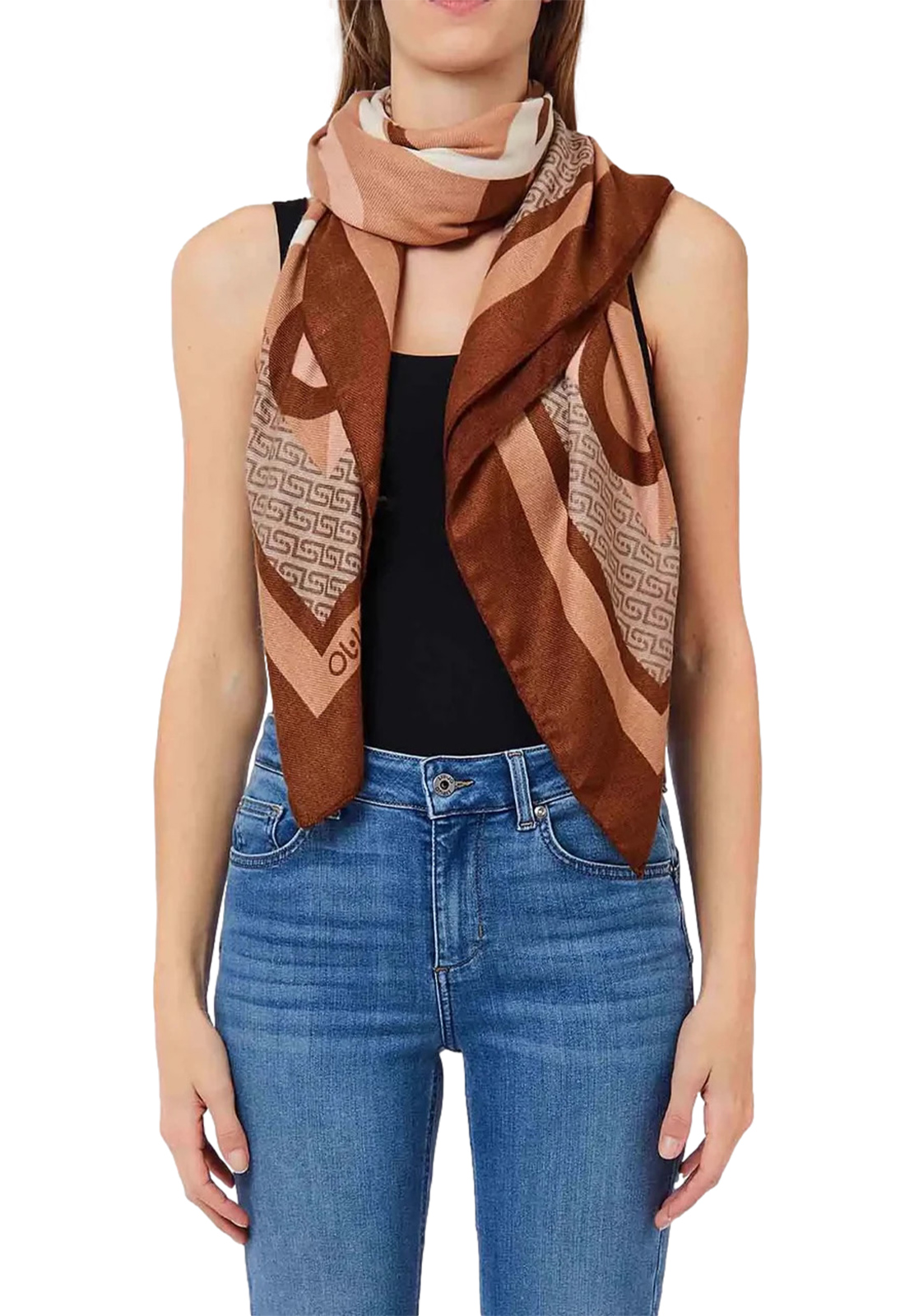 LIU JO FOULARD CON LOGO