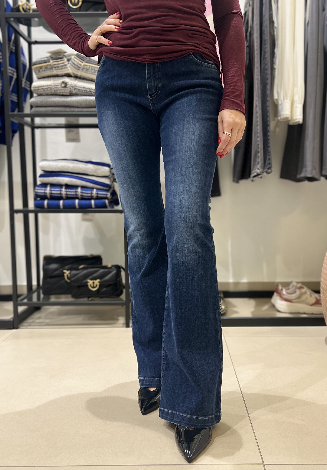 MOTEL DENIM FLARE
