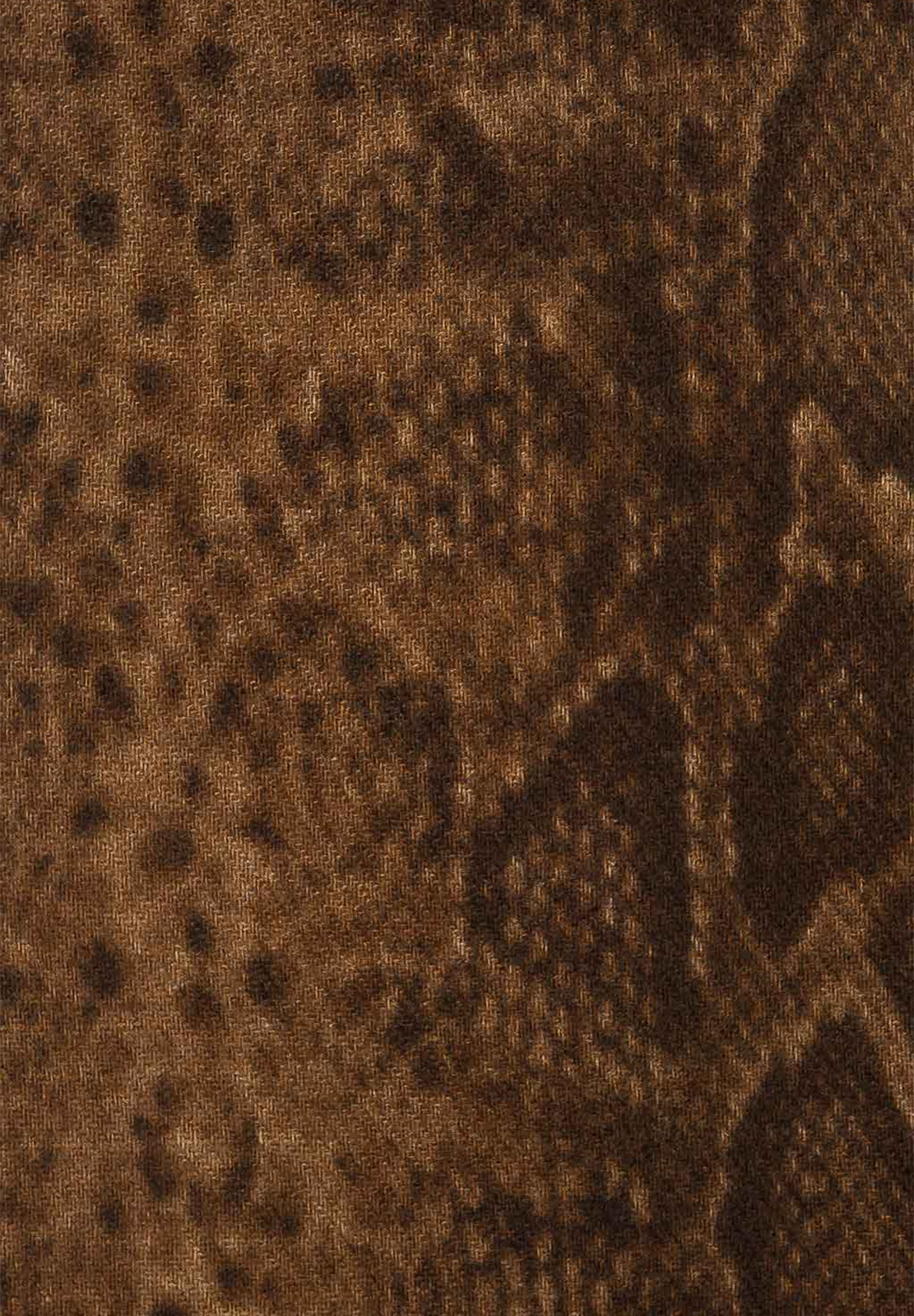 TWINSET STOLA CON STAMPA E FRANGE