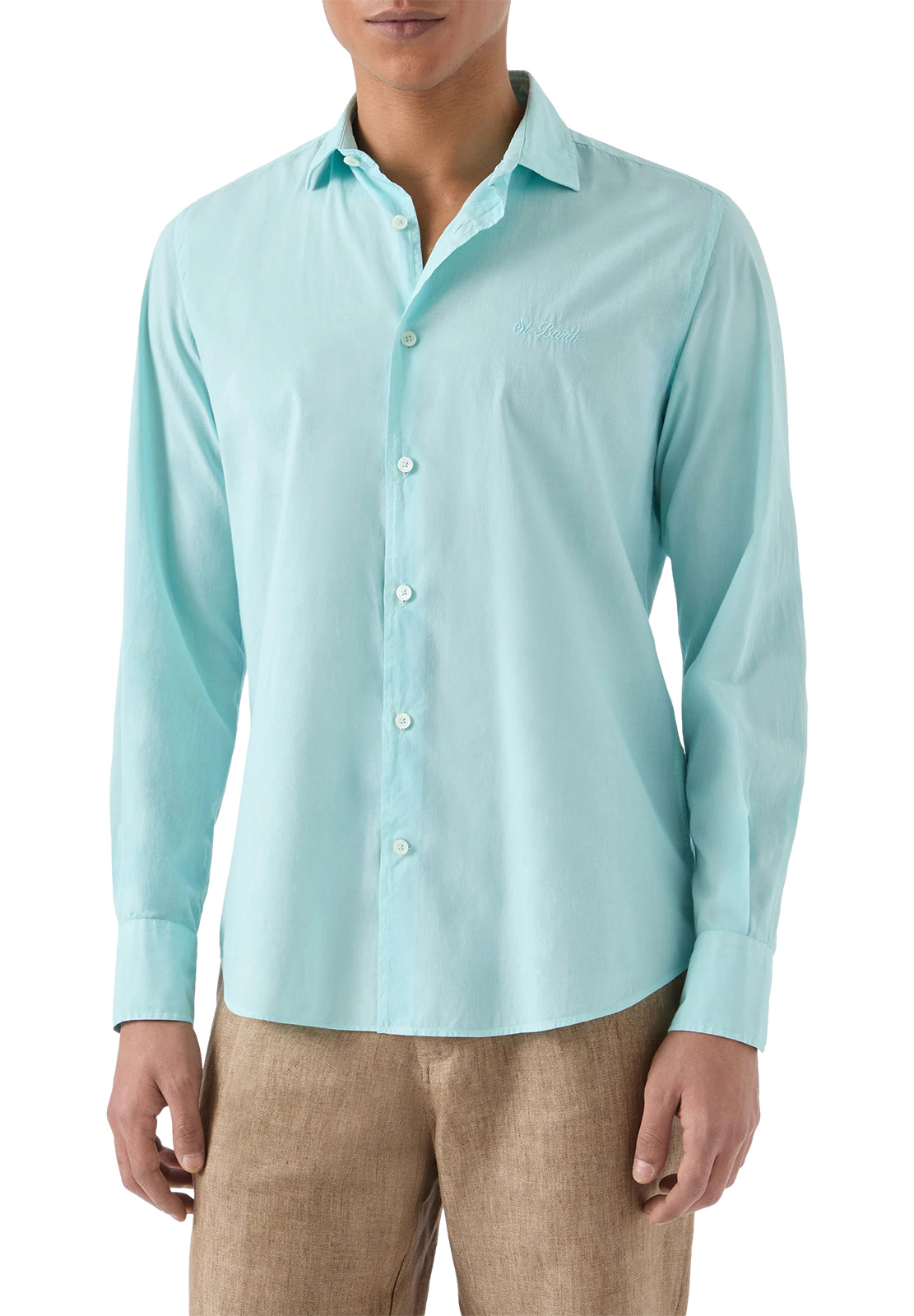 SAINT BARTH CAMICIA IN MUSSOLA DI COTONE
