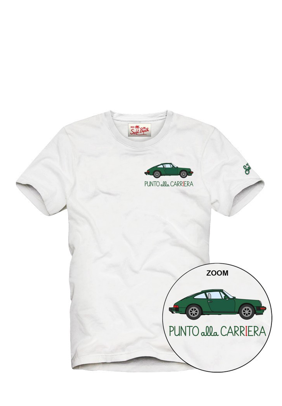 SAINT BARTH T-SHIRT PUNTO ALLA CARRIERA