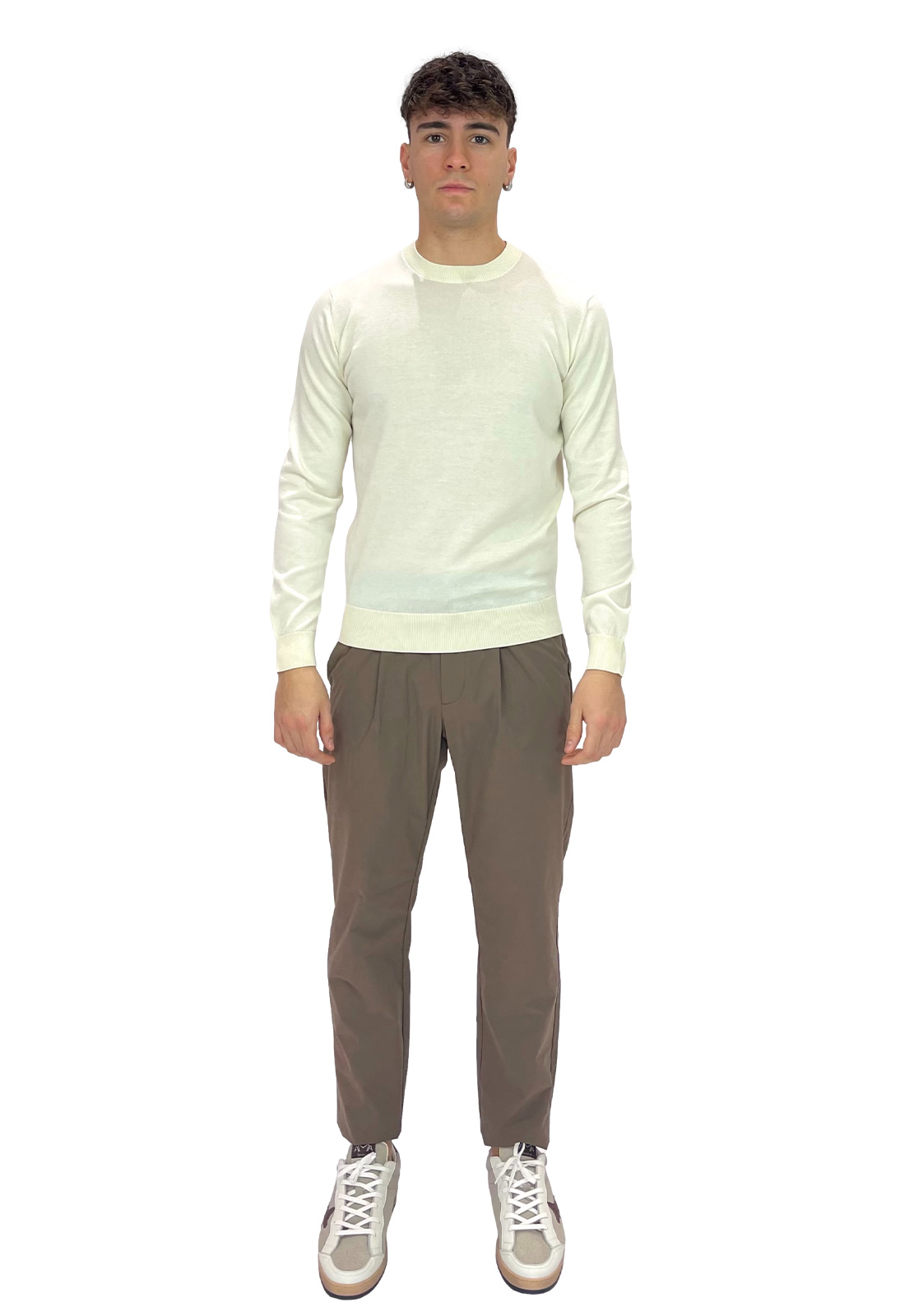 FILIPPO DE LAURENTIIS GIROCOLLO 100% COTONE