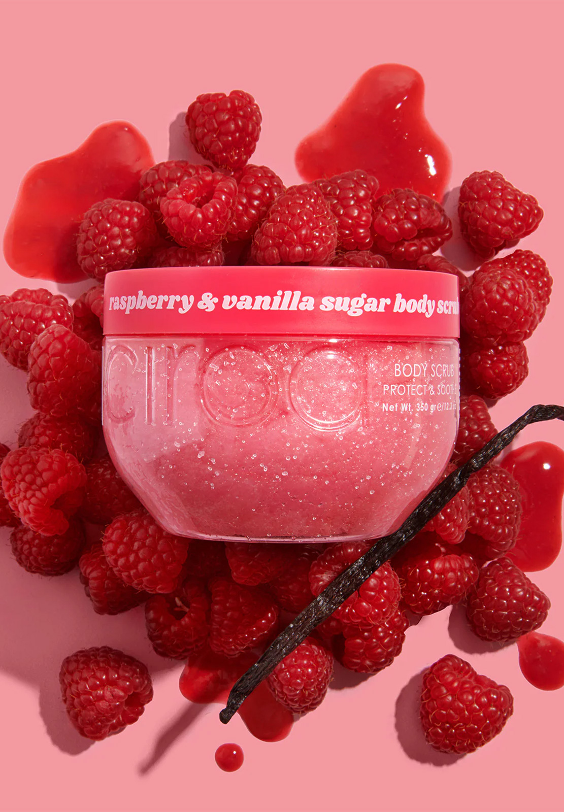 CIROA RASPBERRY & VANILLA BODY SCRUB 350GR