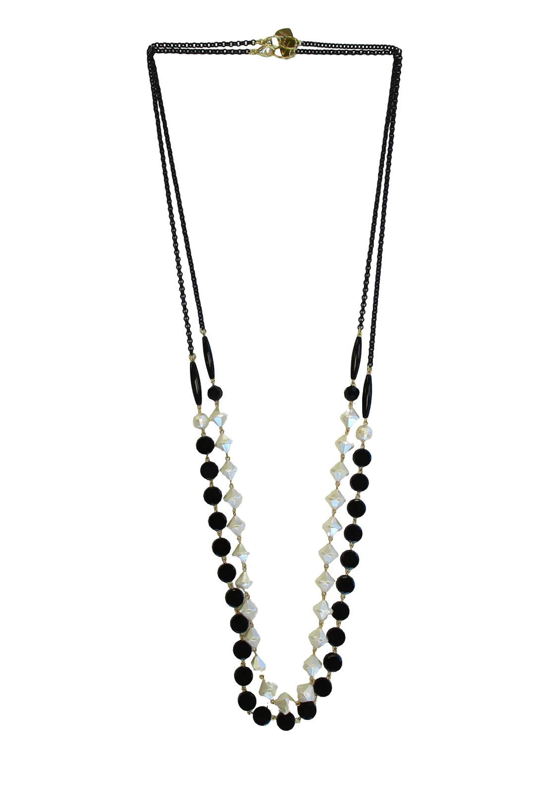 DOLMAN COLLANA 2 FILI PEPENERO