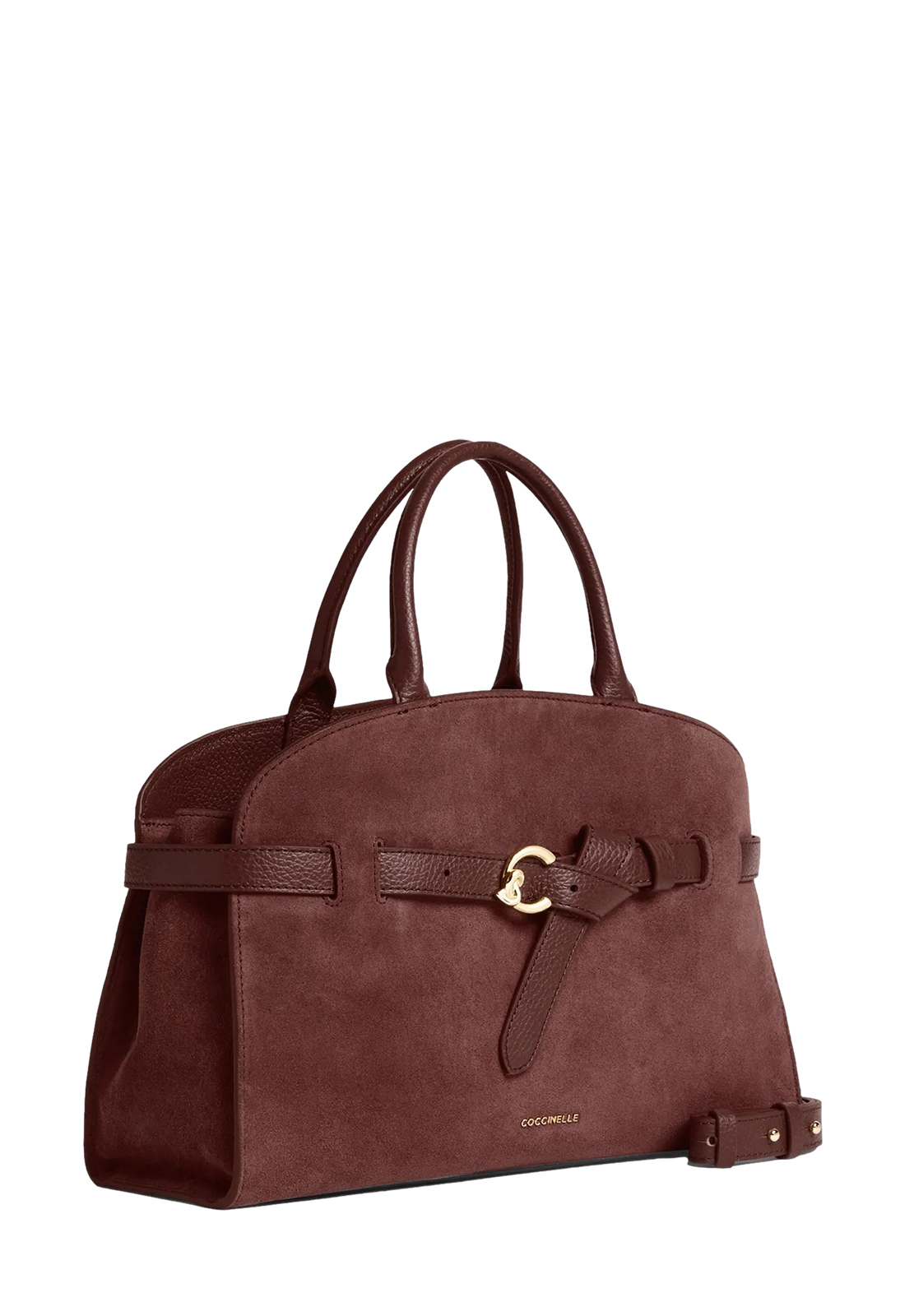 COCCINELLE BORSA SABINE SUEDE MEDIA