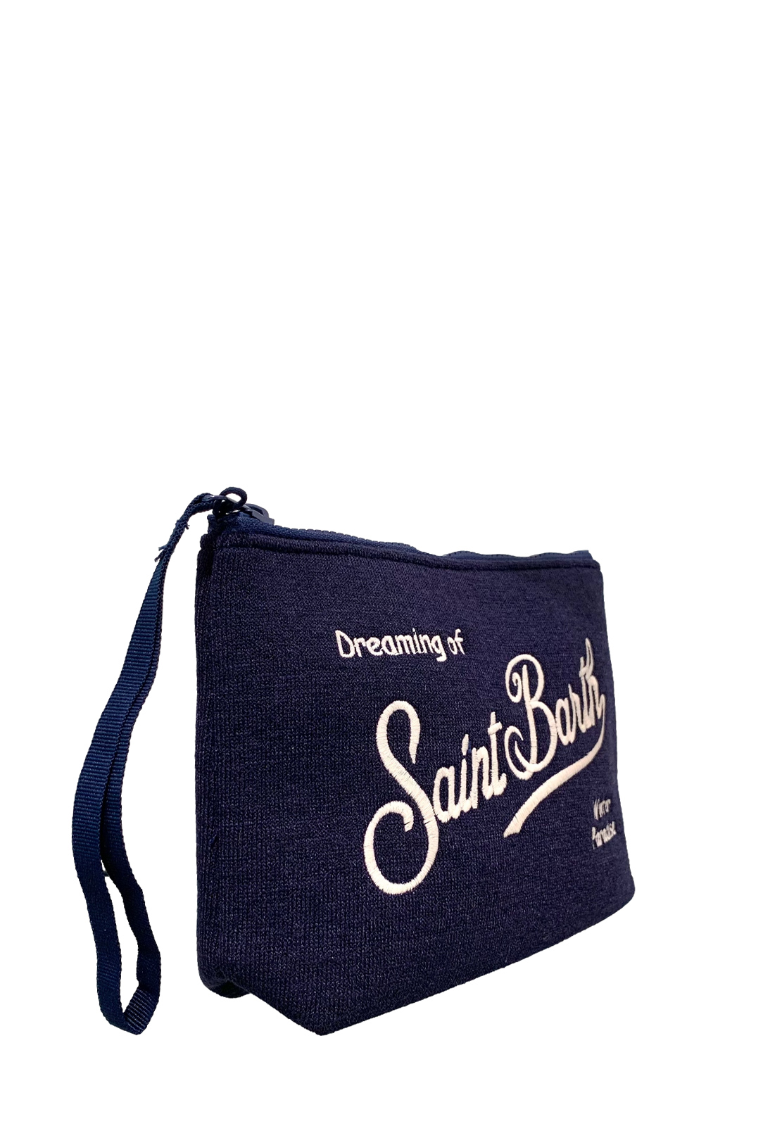 SAINT BARTH POCHETTE ALINE WOOL
