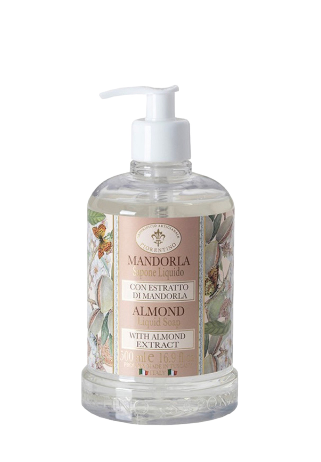SAPONIFICIO ARTIGIANALE FIORENTINO SAPONE LIQUIDO ALLA MANDORLA 500ML