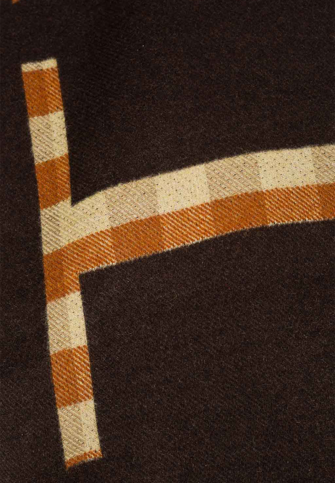 TWINSET SCIARPA DOUBLE FACE CHECK E LOGO